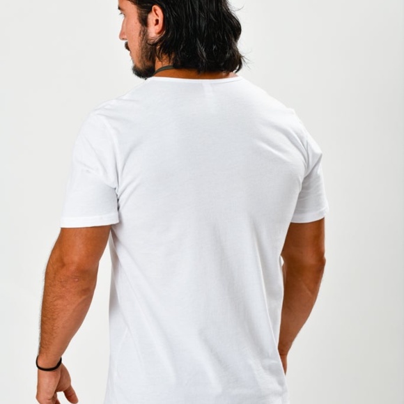 Men WhiteStrapped Like David tee - Picture 4 of 9